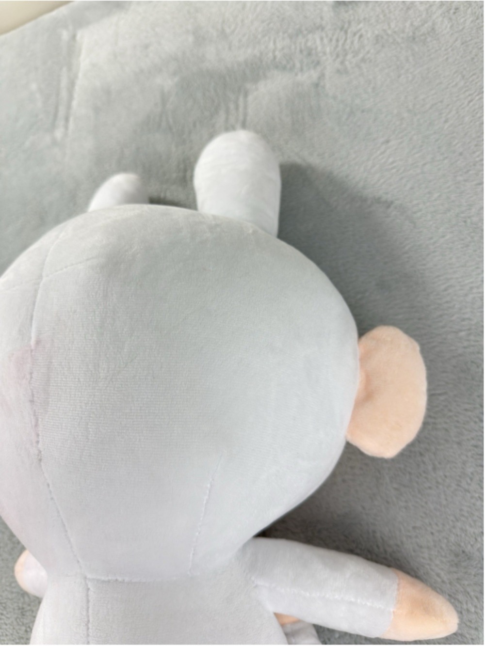 Takashi Murakami Kaikai Kiki Plush Toy Blue Eyes White - Picture 5 of 16